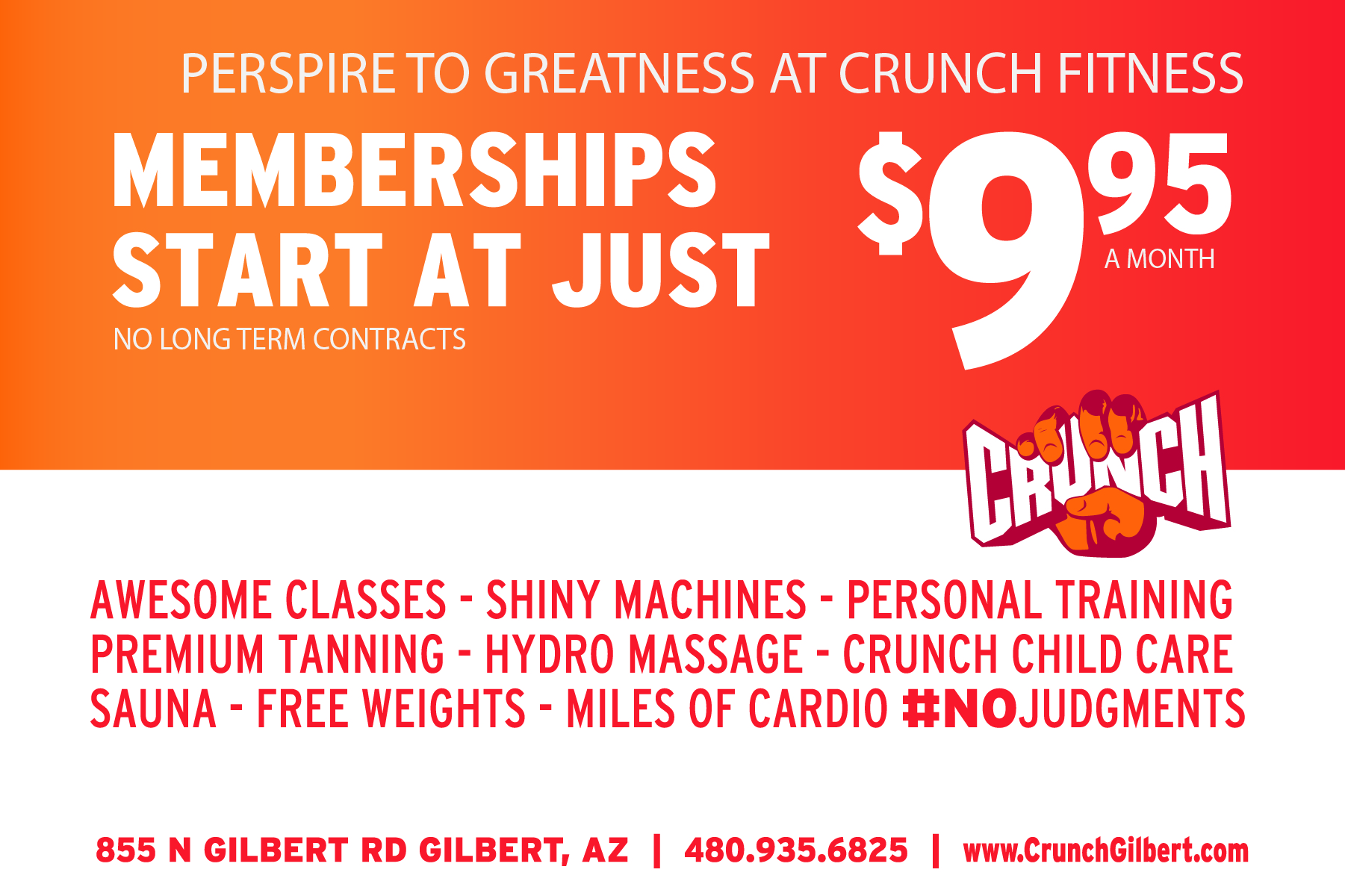 Marketing material back design