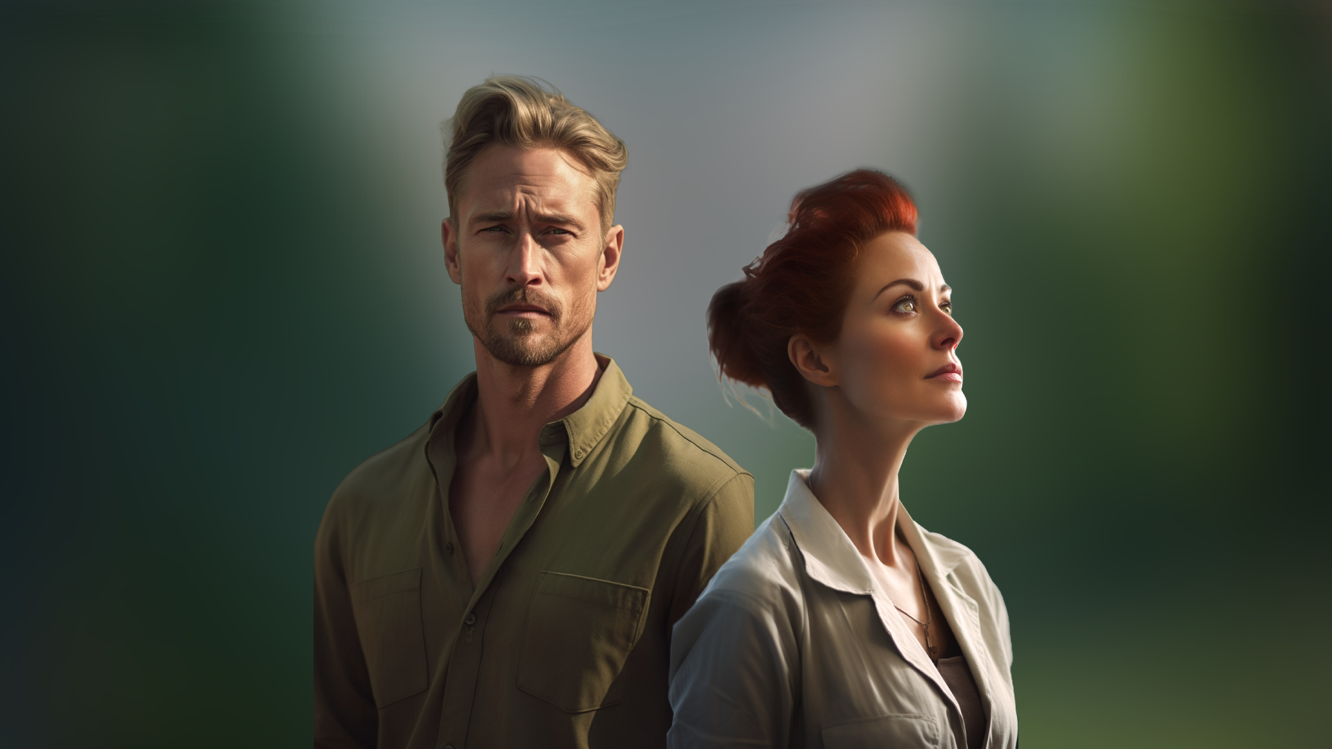 Kira and Noah — the two protagonists of the Singularity Chronicles